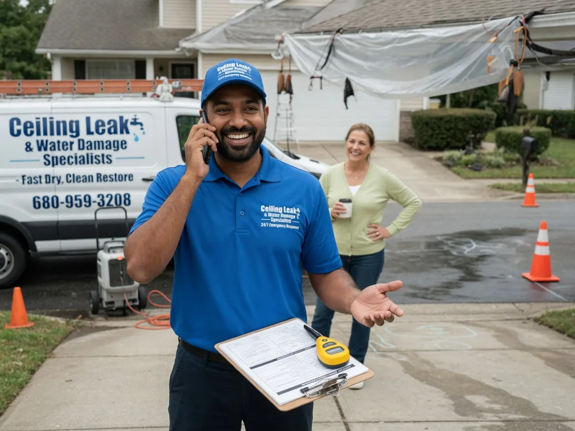 Ceiling Leak Cleanup Topsfield, MA FAQs